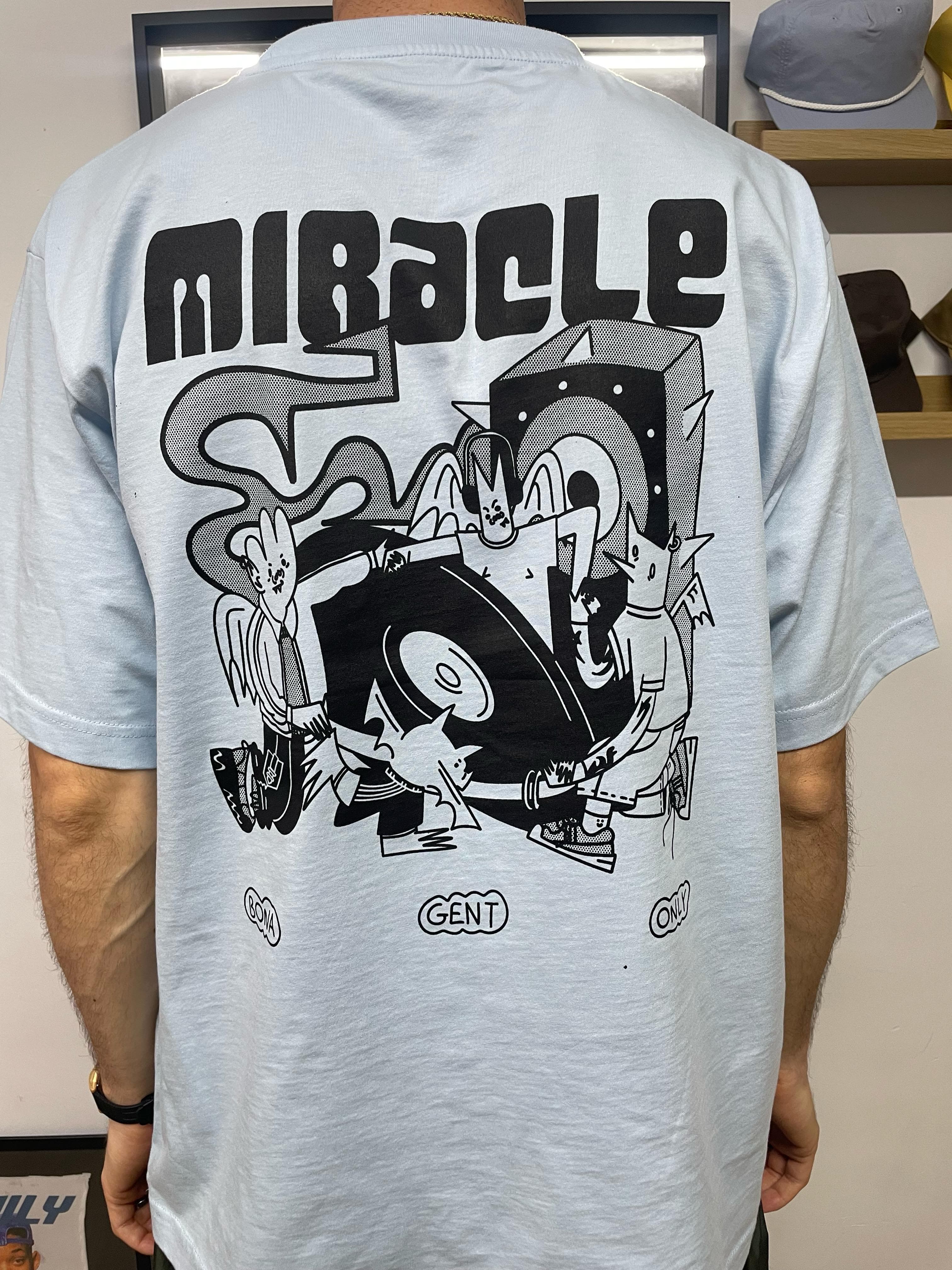 Camiseta Miracle x Nicaso, parte trasera